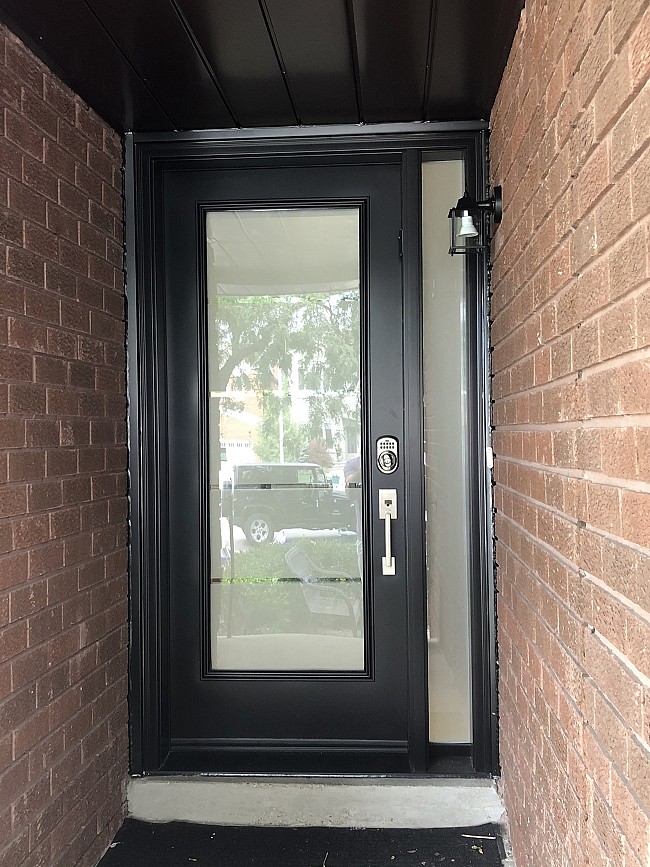 steel-door-installation-replacement-toronto-entrance-narrow