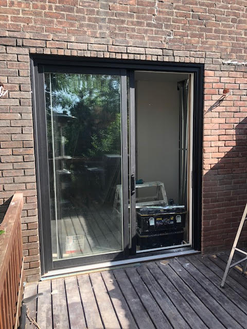 custom patio doors brick home toronto