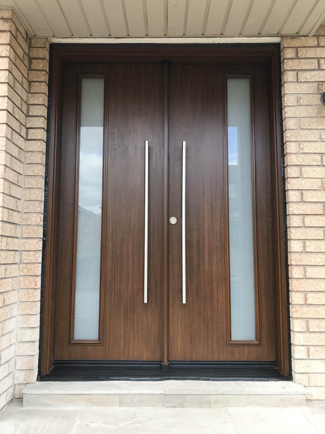 modern double fiberglass doors copy