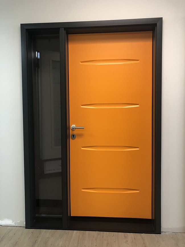 Doors Toronto pastel yellow