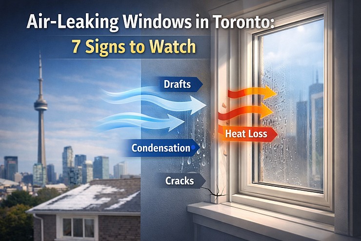 Air-Leaking Windows in Toronto: 7 Warning Signs to Watch For