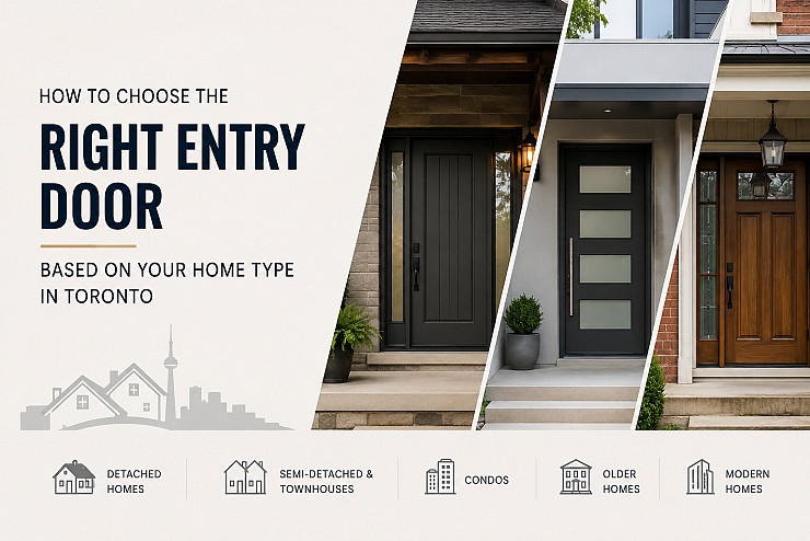 How to Choose the Right Entry Door Based on Your Home Type in Toronto