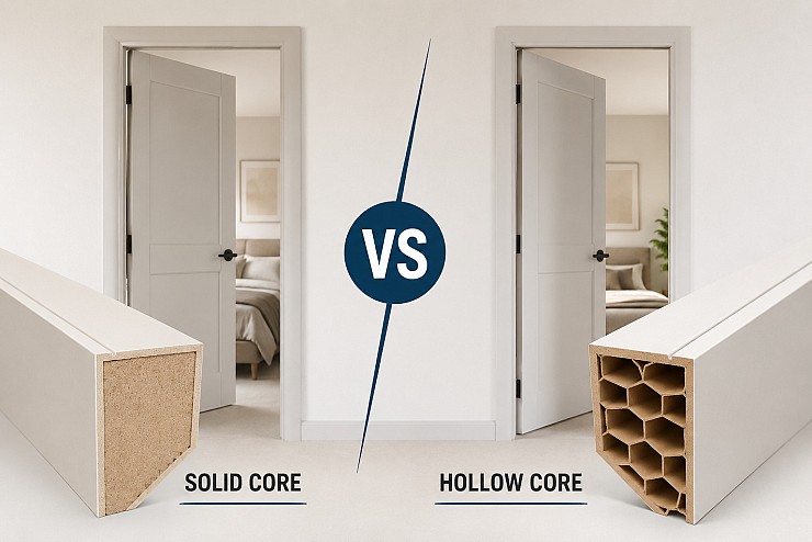 Solid vs Hollow Core Bedroom Doors: Which Is Better?