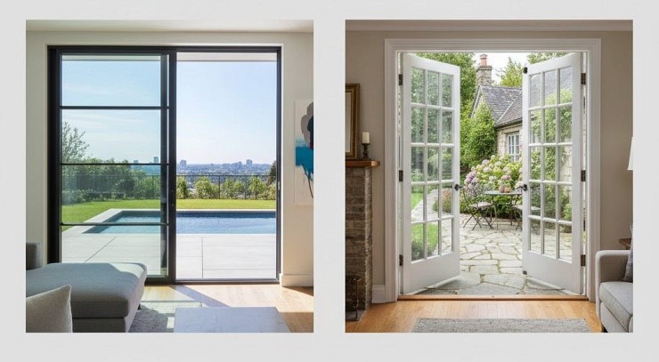 Sliding vs French Patio Doors for Toronto: Which One Performs Better?