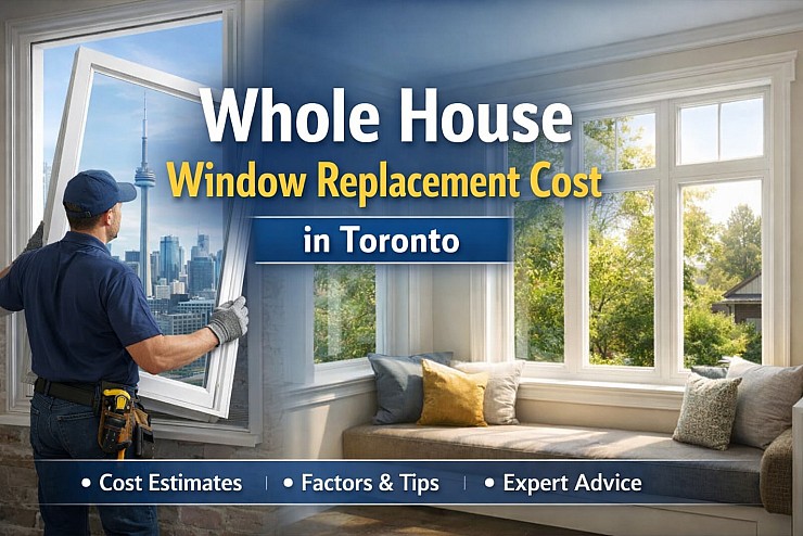 Whole House Window Replacement Cost in Toronto