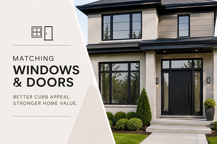 Why Matching Windows and Doors Matters for Curb Appeal in Toronto Homes