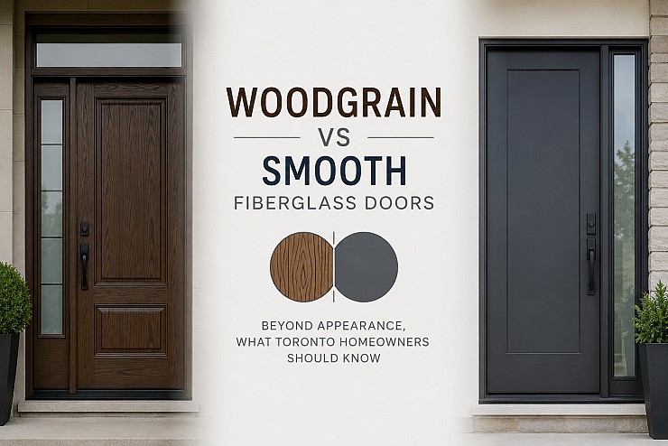 Woodgrain vs Smooth Fiberglass Doors: Beyond Appearance