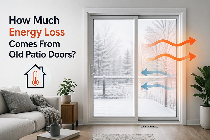 How Much Energy Loss Comes From Old Patio Doors