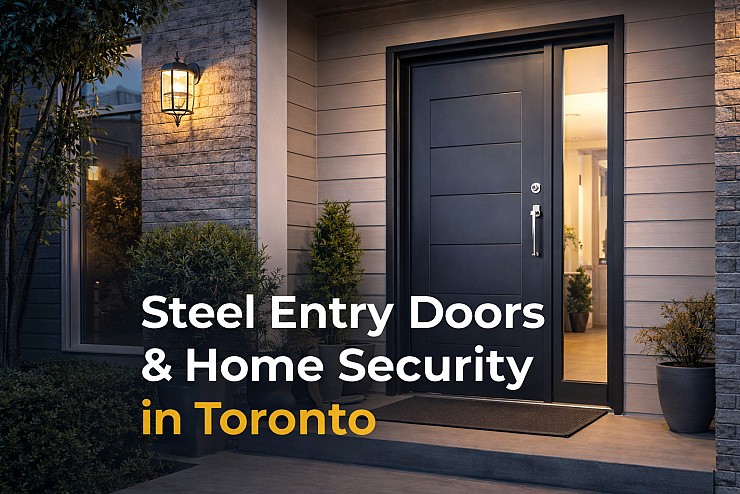 Steel Entry Doors in Toronto: Do They Improve Home Security?