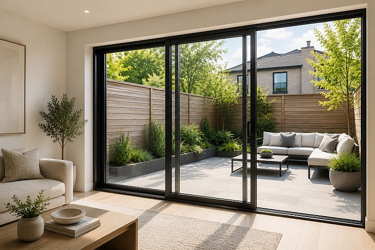 Patio Door Designs That Make Small Backyards Feel Larger