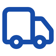 Delivery truck icon for wholesale window delivery or collection in Toronto