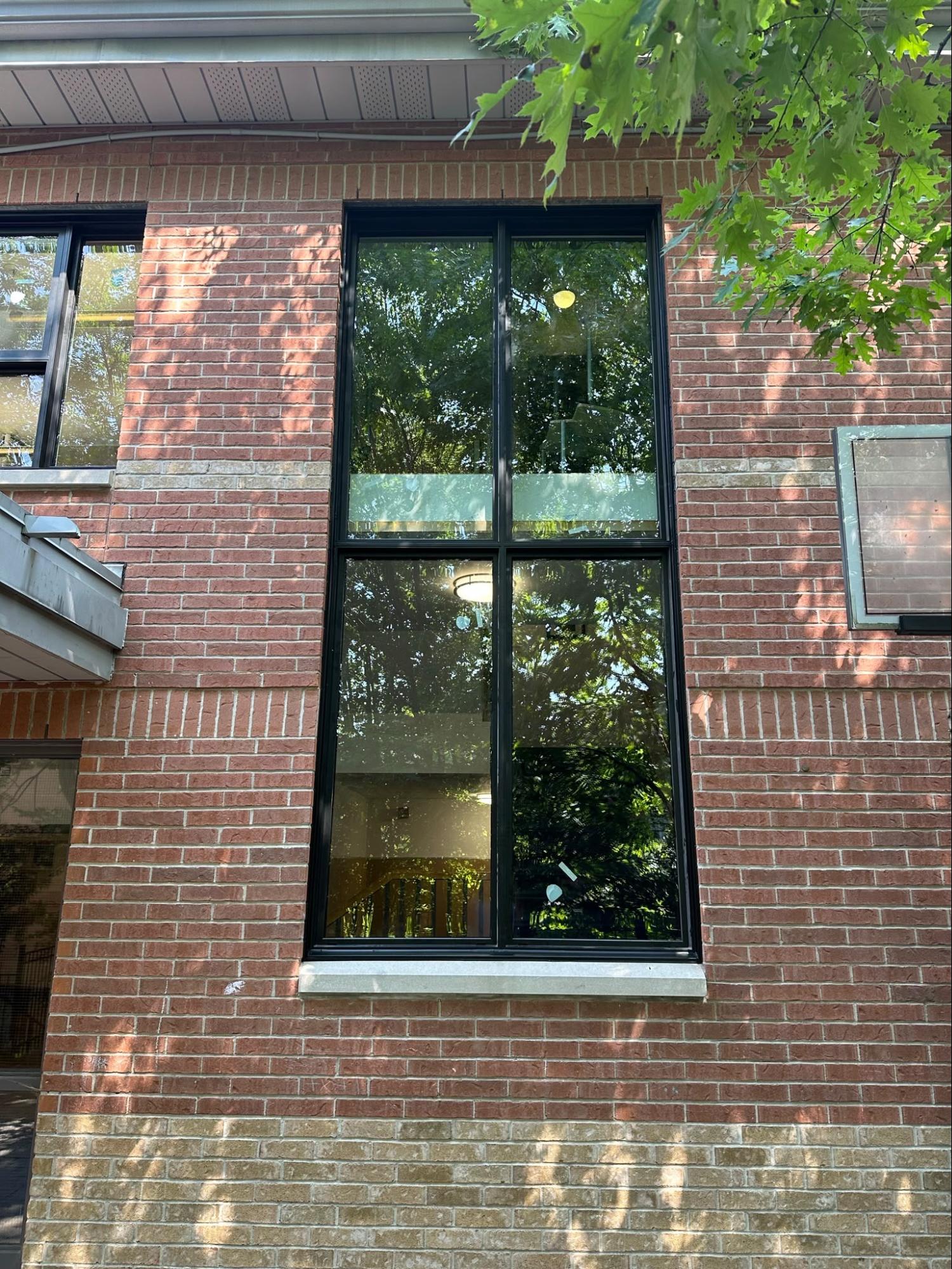 Double pane vs triple pane windows Toronto black frame casement